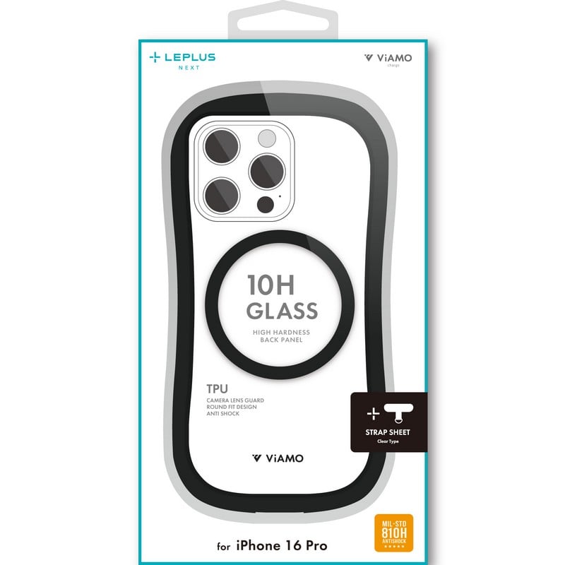 �l�r�\�����[�V�����Y&nbsp;iPhone 16 Pro �����[�d�Ή��E�Ϗ��E�ϏՌ��n�C�u���b�h�P�[�X �uViAMO charge�v&nbsp;LN-IP24VMCLBK