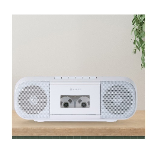 AUREX&nbsp;CD���W�I�J�Z�b�g���R�[�_�[&nbsp;AX-KCR60(W)
