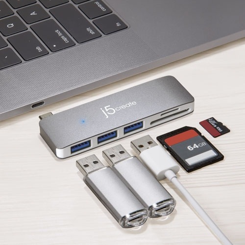 j5 create USB Type-C UltraDrive Mini Dock 5-in-1 JCD348