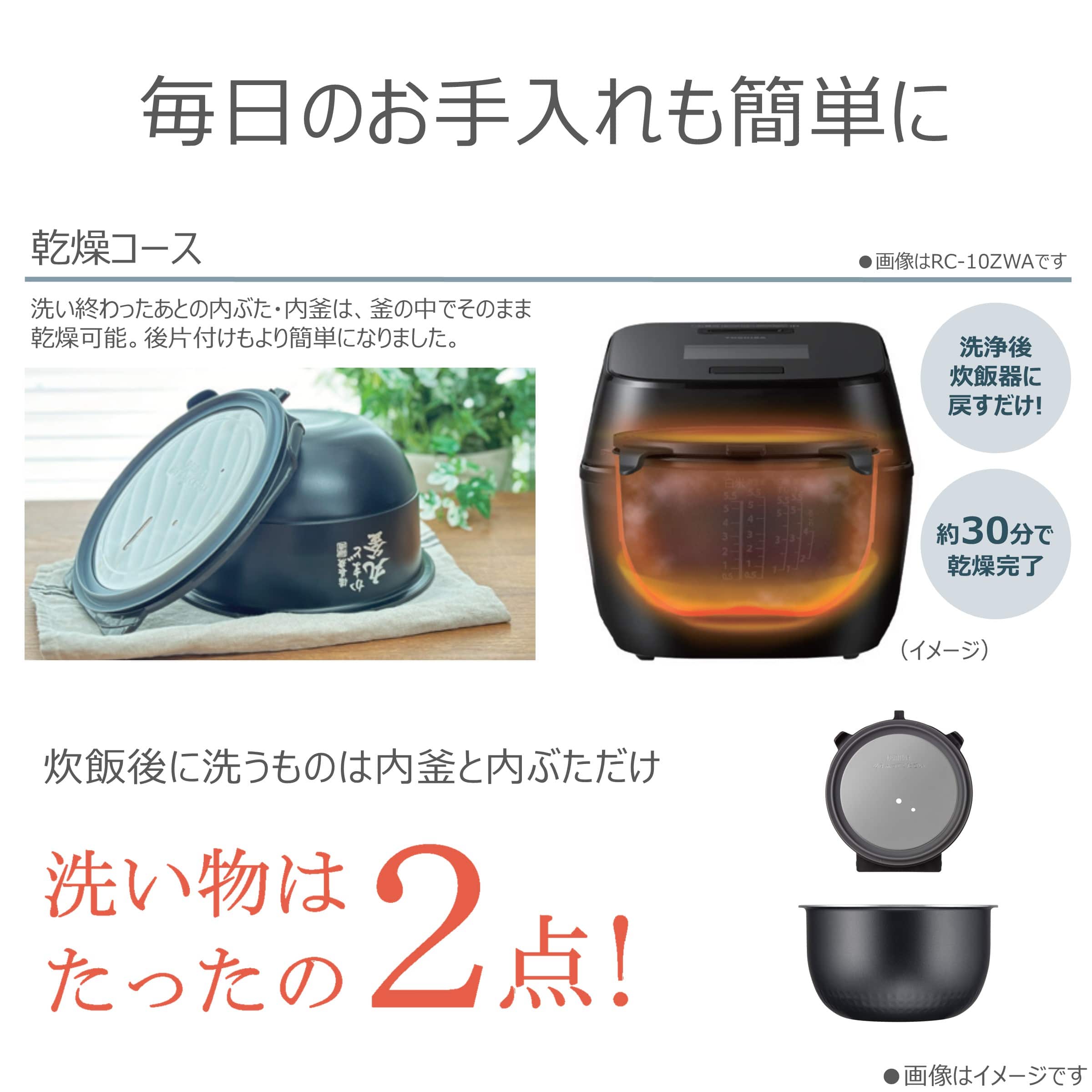 ���ŁiTOSHIBA�j&nbsp;����IH�W���[���ъ�&nbsp;RC-10FPA(W)