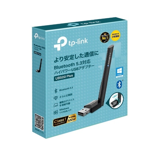 TP-LinkieB[s[Nj Bluetooth 5.3Ή nCp[USBA_v^[ UB500 Plus