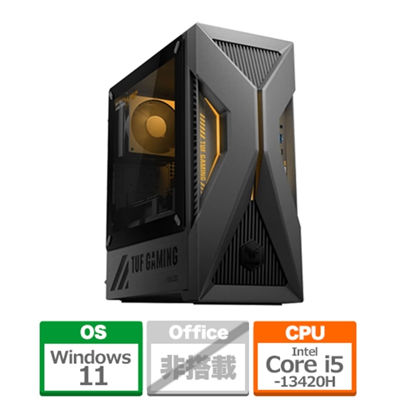 ASUSiGCX[Xj Q[~OfXNgbvp\R@ASUS TUF Gaming T500 (2025) T500MV-13420H412W