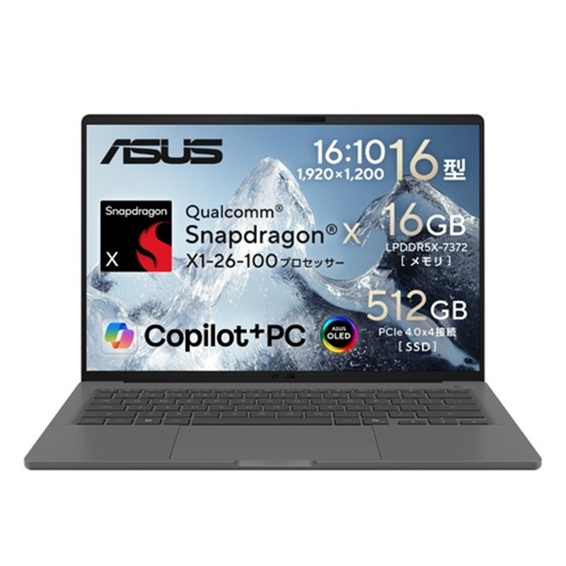 ASUS�i�G�C�X�[�X�j&nbsp;�P�U�D�O�^�`�r�t�r�@�y�������������@�r�n�q�` /Copilot+ PC&nbsp;UX3607QA-PU16570GR