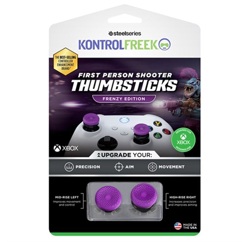 SteelSeries�i�X�e�B�[���V���[�Y�j&nbsp;KontrolFreek FPS - Frenzy Purple/Black - XBX&nbsp;6100-XBX