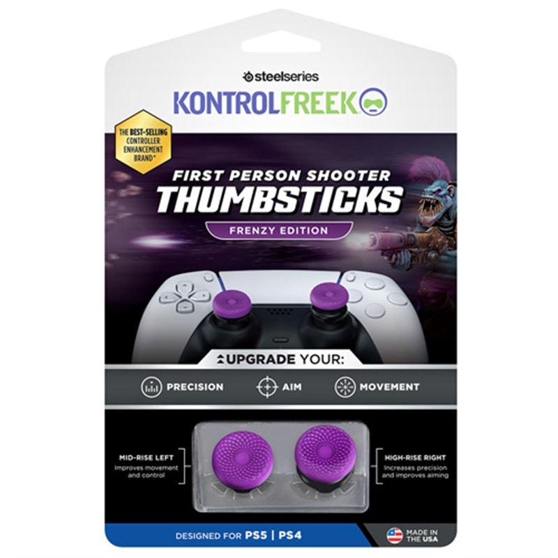 SteelSeries�i�X�e�B�[���V���[�Y�j&nbsp;KontrolFreek FPS - Frenzy Purple/Black - PS5&nbsp;6100-PS5