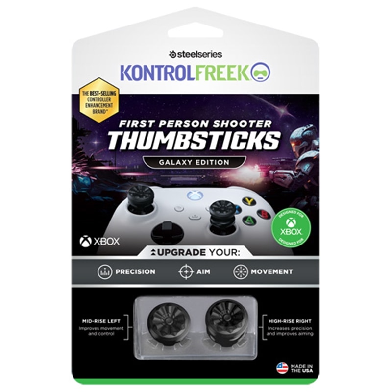 SteelSeries�i�X�e�B�[���V���[�Y�j&nbsp;KontrolFreek FPS - Galaxy Black - XBX&nbsp;6200-XBX
