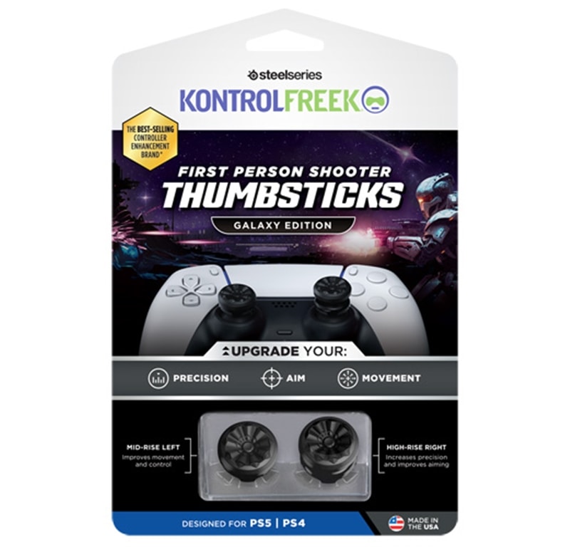 SteelSeries�i�X�e�B�[���V���[�Y�j&nbsp;KontrolFreek FPS - Galaxy Black - PS5&nbsp;6200-PS5