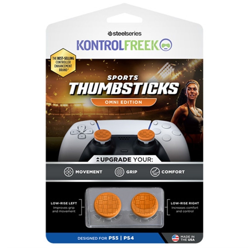 SteelSeries�i�X�e�B�[���V���[�Y�j&nbsp;KontrolFreek Sports - Omni Orange/White - PS5&nbsp;5152-PS5