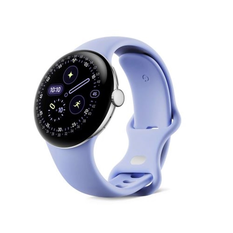GoogleiO[Oj PixelWatch4 41mmPolished Silver /Iris GA10840-US