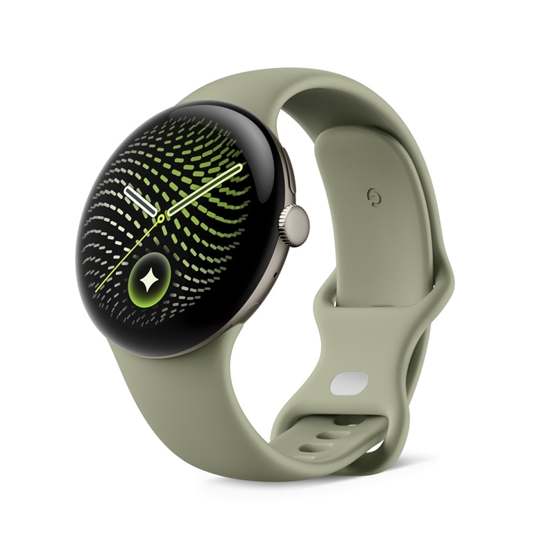 Google�i�O�[�O���j&nbsp;Google Pixel Watch 5(45 mm)Satin Pyrite �A���~�P�[�X/Olive �A�N�e�B�u �o���h(�� 2 ����)Wi-Fi&nbsp;GA10896-US(Pixel Watch5)