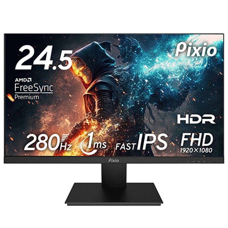 PixioisNVIj 24.5^ Q[~Oj^[ PX259 PRIME PIXIO BLACK PX259P-PW