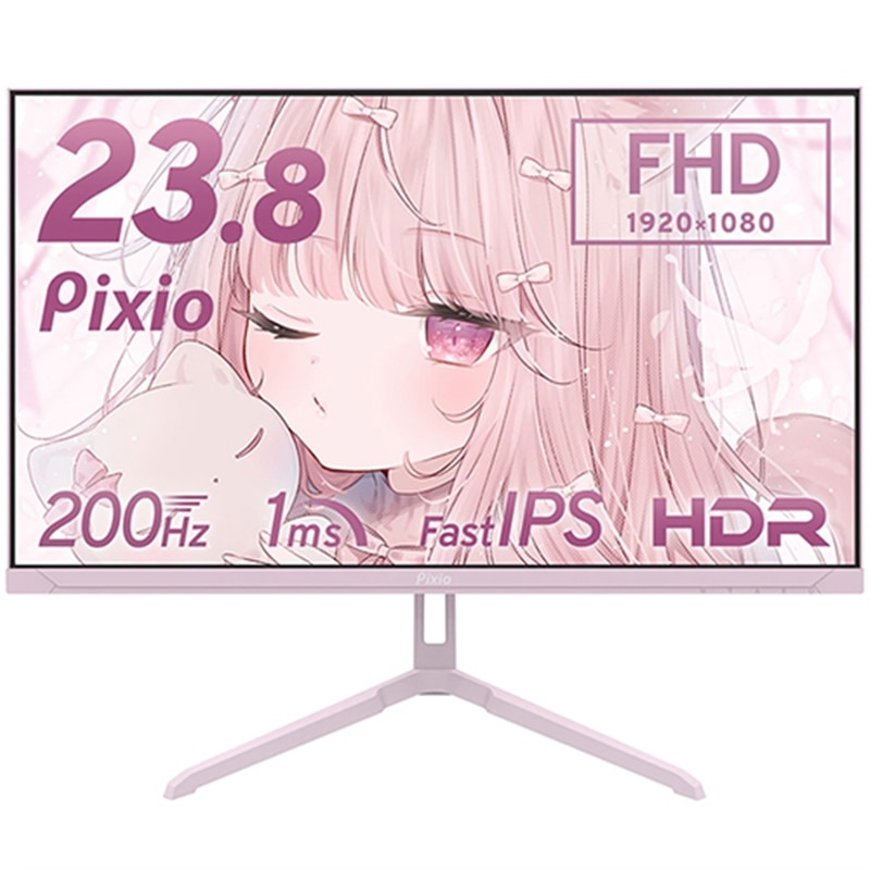 PixioisNVIj 23.8^ Q[~Oj^[ PX248 PIXIO WAVE PASTEL PINK PX248WAVEK-O