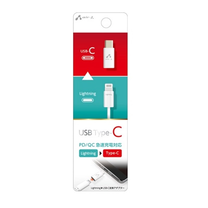 GA[WFC Lightning to USB-C ϊA_v^[ CA-LTC WH