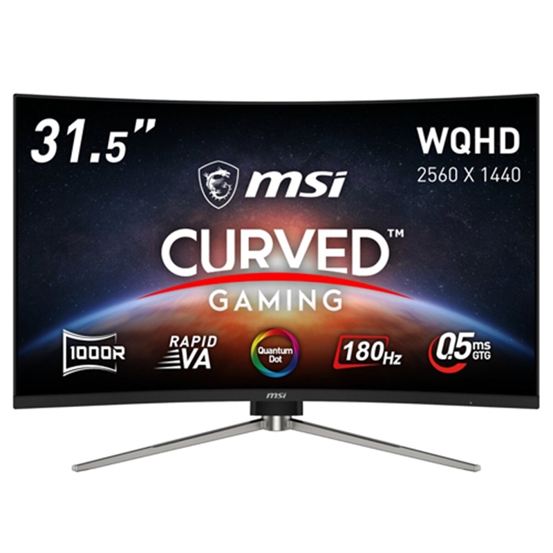 MSI�i�G���G�X�A�C�j&nbsp;31.5�^�Q�[�~���O���j�^�[�@MAG 325CQRF QD E2&nbsp;MAG-325CQRF-QD-E2