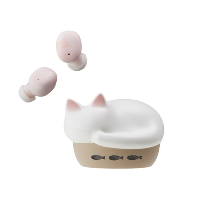 RADIUS SCXCziNEKO true wireless earphonesj HP-C28BTW