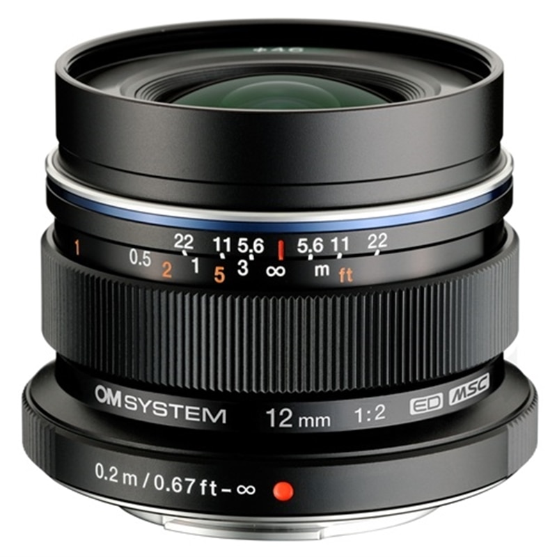 OM SYSTEM&nbsp;�����p�����Y�@�}�C�N���t�H�[�T�[�Y&nbsp;ED 12mm F2.0 BLK(OM)