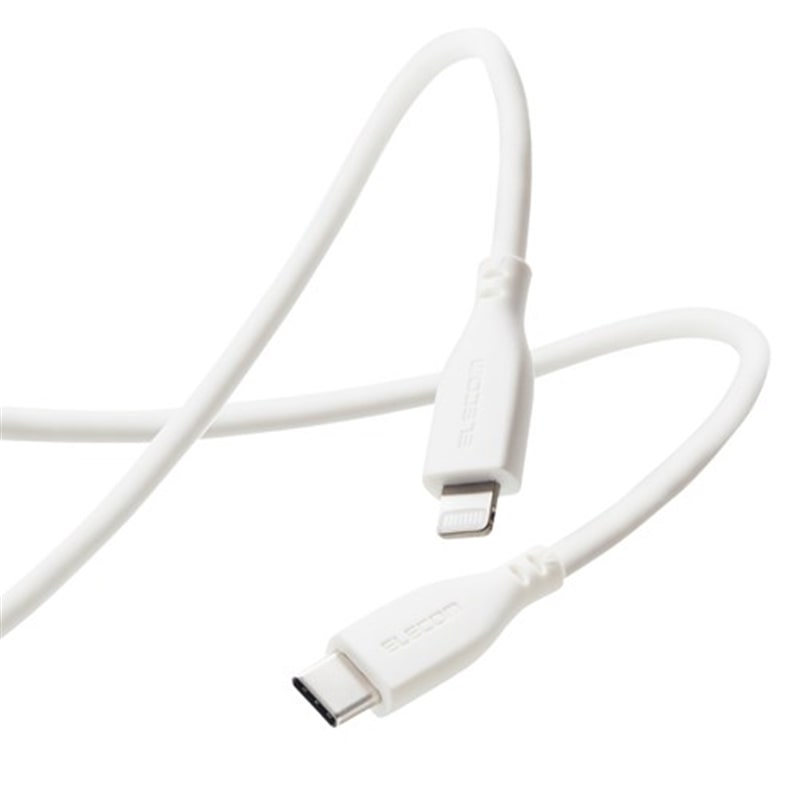 GR USB Type-C to LightningP[u USB Power DeliveryΉ Ȃ߂炩 1.0m MPA-CLSS10WH