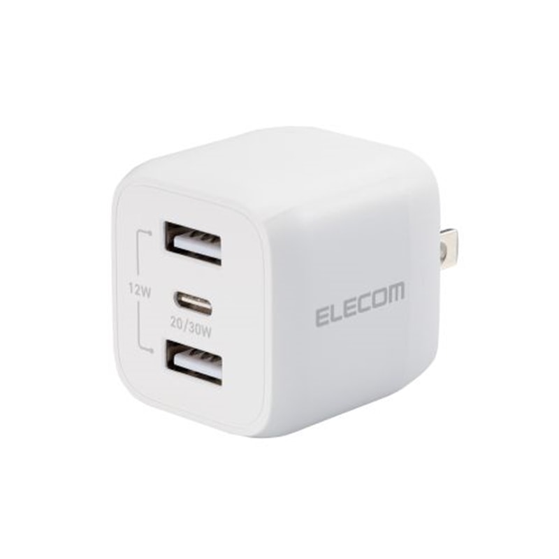 GR USB Type-C [d PD Ή vo 32W Type C ×1 USB A ×2 MPA-ACCP4032WH