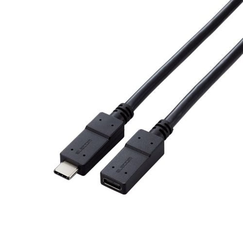 GR USB Type C P[u 0.5m PD 60W USB3.2(Gen1) USB3-ECC05BK