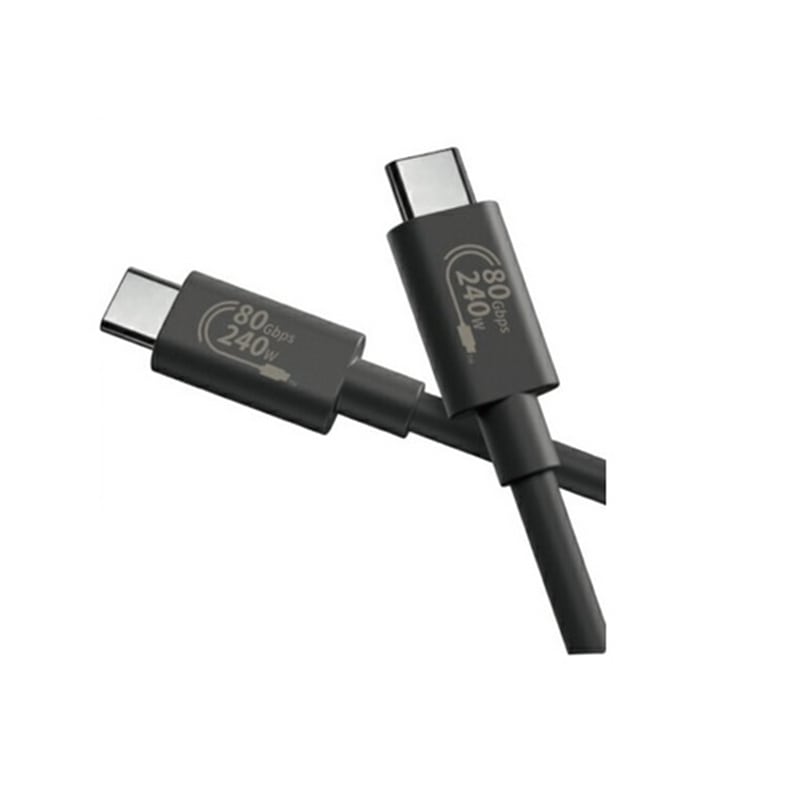 GR USB 80Gbps(USB4 Version2.0)F؃P[u USB4-V2CCE10NBK