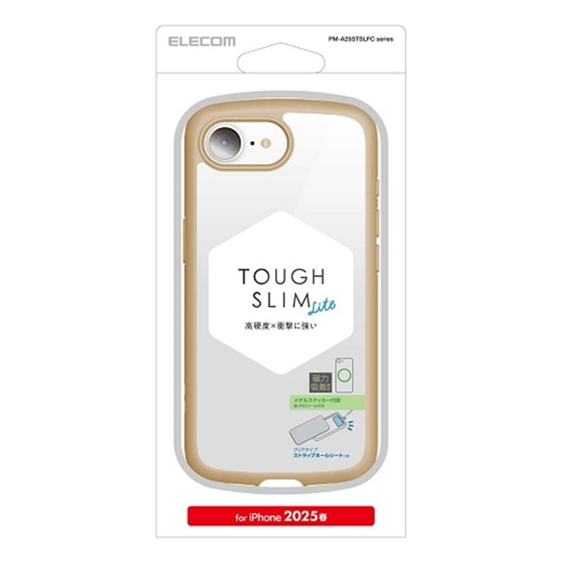 GR iPhone 16e TOUGH SLIM LITE P[X t[J[ ^XebJ[t PM-A25STSLFCBE