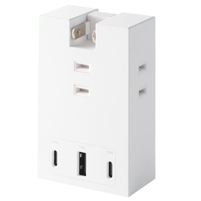 GR RZg}USB^bv(20W/A×1+C×2) T-U07-3AC2WH