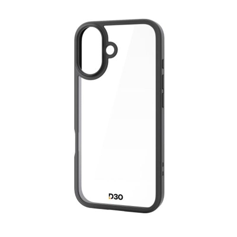 �G���R��&nbsp;iPhone 17�p �n�C�u���b�h�P�[�X D3O ���^���X�e�b�J�[�t&nbsp;PM-A25AD3OFCBK