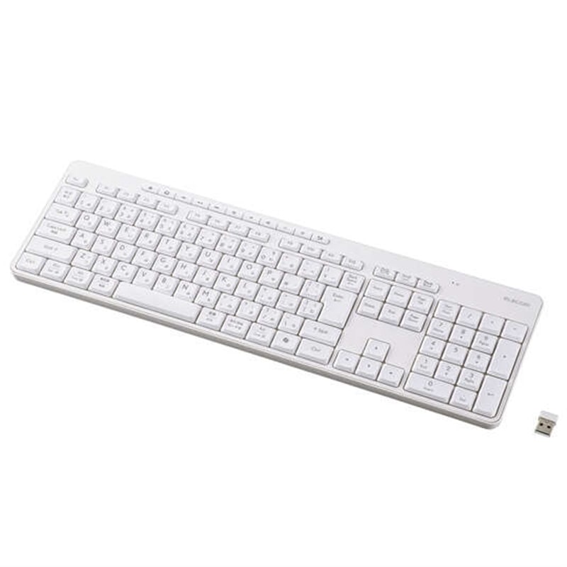 �G���R��&nbsp;2.4GHz�É��t���L�[�{�[�h&nbsp;TK-QT11FDMWH