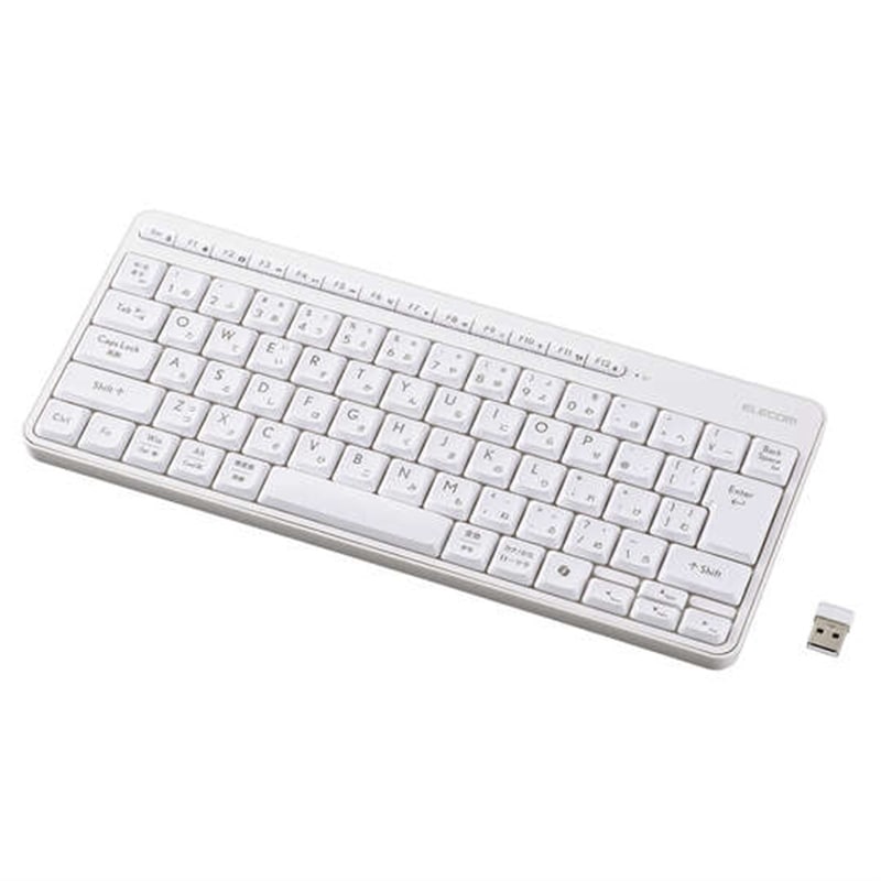 �G���R��&nbsp;2.4GHz�É��~�j�L�[�{�[�h&nbsp;TK-QT11MDMWH