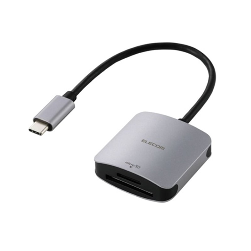 �G���R��&nbsp;USB Type-C�ڑ��P�[�u���t���������[�J�[�h���[�_�[(UHS-I)&nbsp;MR3C-C20SV