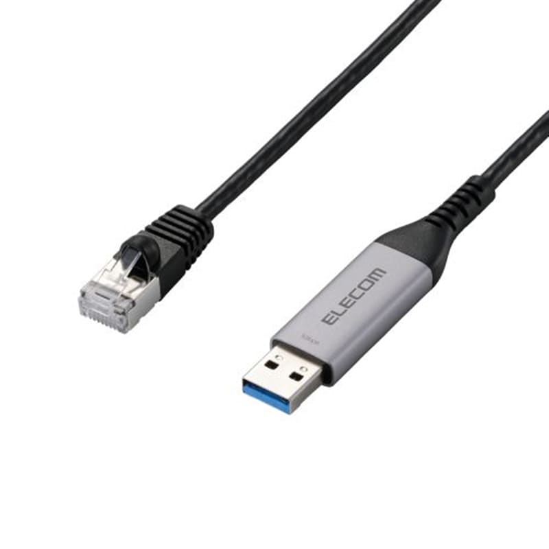 �G���R��&nbsp;USB-A LAN�ϊ��P�[�u��(1Gbps)&nbsp;LD-AL1G20BK