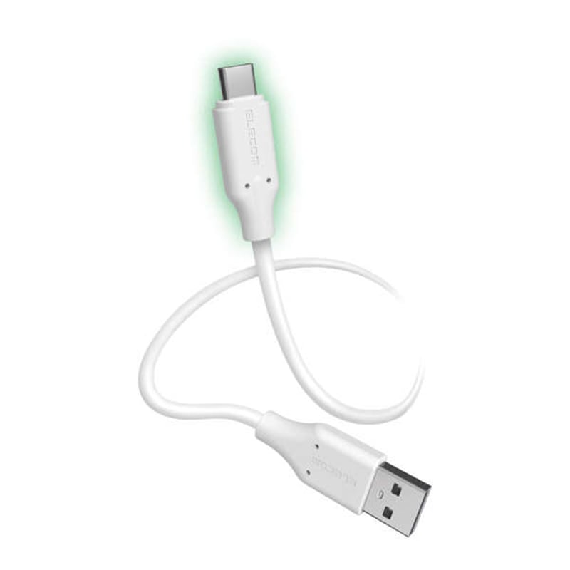 �G���R��&nbsp;USB-A - USB Type-C(TM)�P�[�u��(USB2.0/���x���m�ی�/�Ȃ߂炩)�@1.0m&nbsp;MPA-ACTPSS10WH