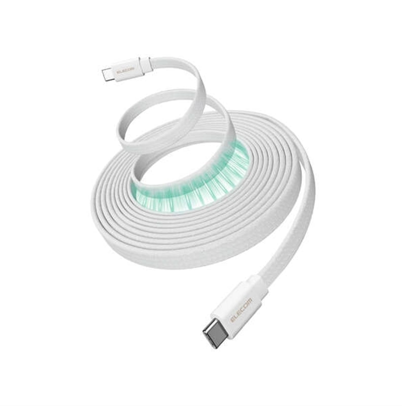 �G���R��&nbsp;�܂Ƃ܂�}�O�l�b�g�P�[�u��(USB Type-C - USB Type-C/�t���b�g)�@2.0m&nbsp;MPA-CCTMGF20WH