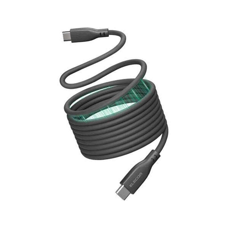 �G���R��&nbsp;�܂Ƃ܂�}�O�l�b�g�P�[�u��(USB Type-C - USB Type-C/�Ȃ߂炩)�@2.0m&nbsp;MPA-CCTMGS20BK