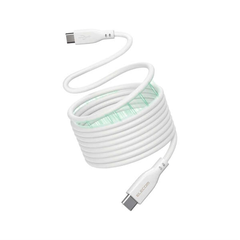 �G���R��&nbsp;�܂Ƃ܂�}�O�l�b�g�P�[�u��(USB Type-C - USB Type-C/�Ȃ߂炩)�@2.0m&nbsp;MPA-CCTMGS20WH