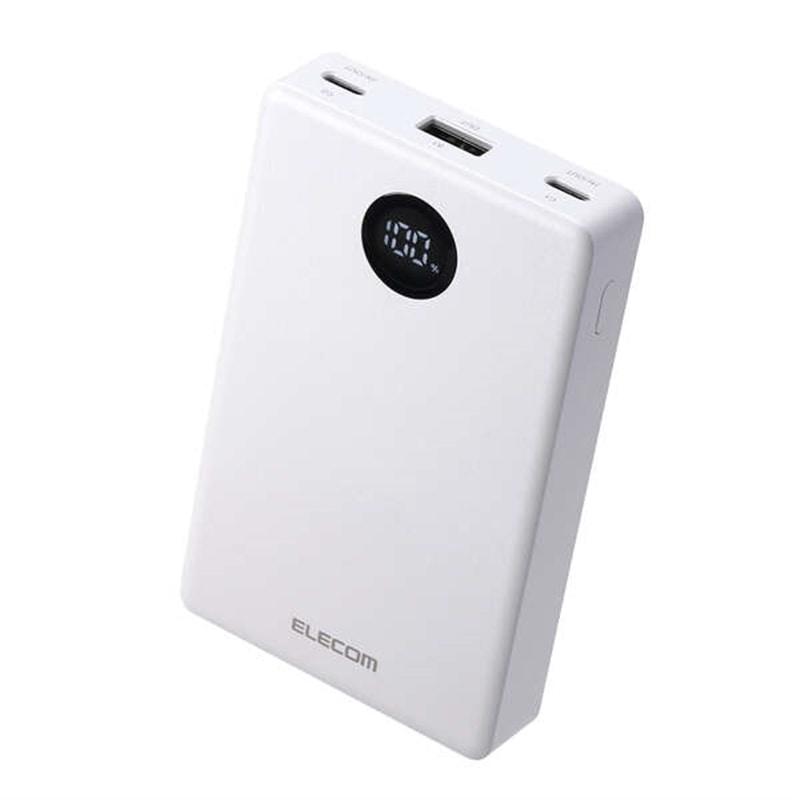 �G���R��&nbsp;���ő̃��o�C���o�b�e���[(10000mAh/35W)&nbsp;DE-C86-10000WH