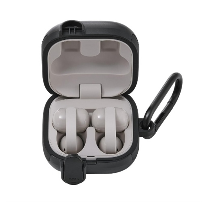 �G���R��&nbsp;LinkBuds Clip�Ή� OUGH SLIM Lock �n�C�u���b�h�P�[�X&nbsp;TWS-SO261TSLBK