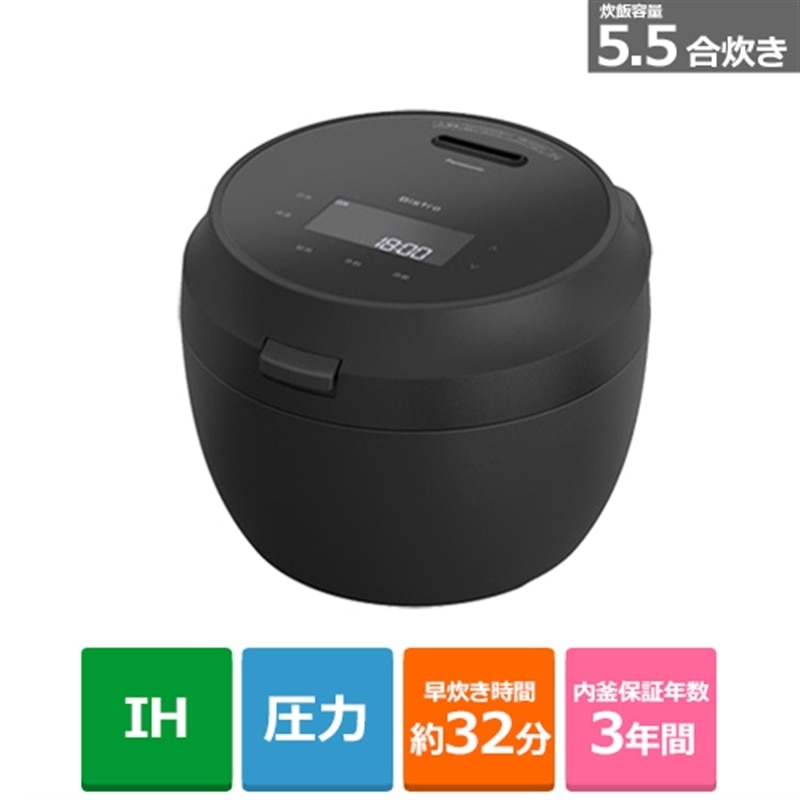 Panasonicipi\jbNj ψIHW[ъ@BistroirXgj@WV[Y SR-W10BB-K