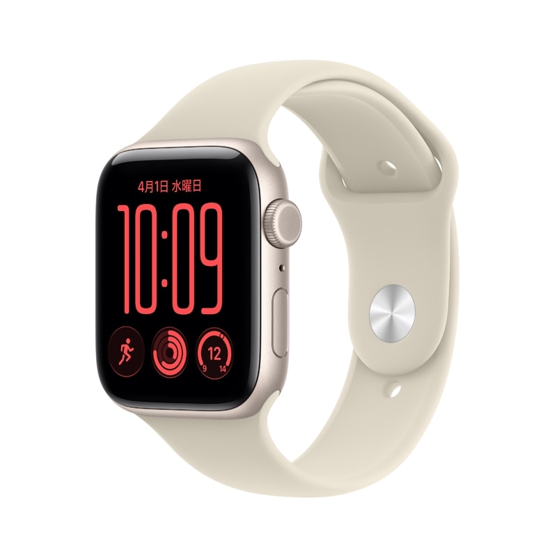 Apple�i�A�b�v���j&nbsp;Apple Watch SE 3�iGPS + Cellular���f���j- 44mm �A���~�j�E���P�[�X&nbsp;MJLN4J/A