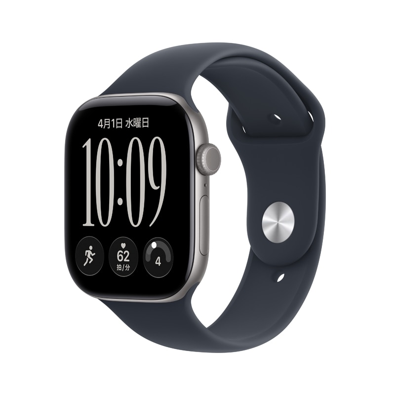 Apple�i�A�b�v���j&nbsp;Apple Watch Series 12�iGPS + Cellular���f���j- 46mm �A���~�j�E���P�[�X&nbsp;MJG64X/A