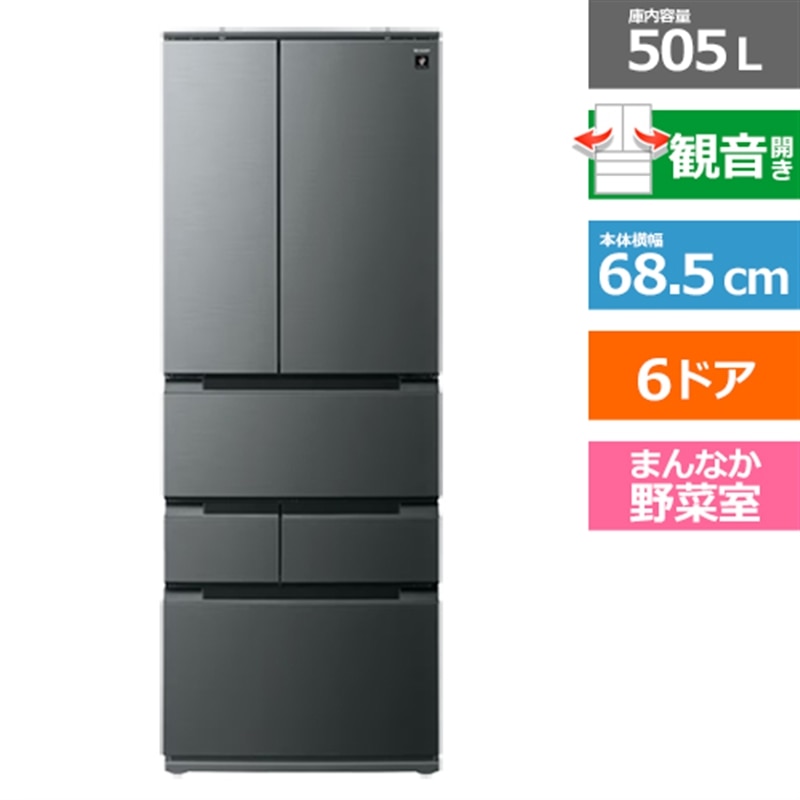 SHARP�i�V���[�v�j&nbsp;6�h�A �v���Y�}�N���X�^�[�①�Ɂ@FiT63�V���[�Y&nbsp;SJ-MF51R-H