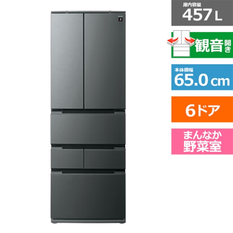 SHARP�i�V���[�v�j&nbsp;6�h�A �v���Y�}�N���X�^�[�①�Ɂ@FiT63�V���[�Y&nbsp;SJ-MF46R-H