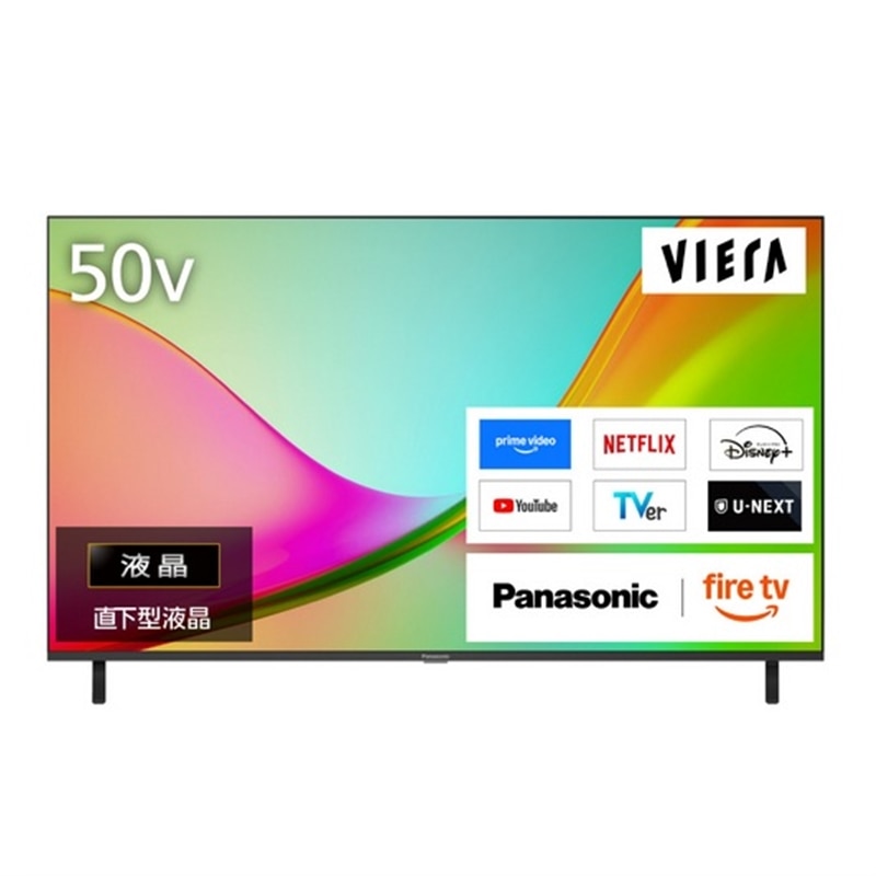Panasonic�i�p�i�\�j�b�N�j&nbsp;50�u�^ 4K�`���[�i�[���� �t���e���r �@VIERA�i�r�G���j�iFire TV�j&nbsp;TV-50W80C