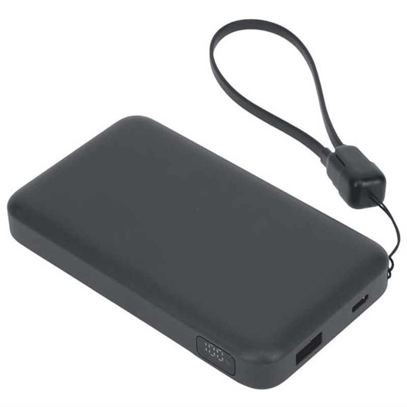 MOTTERU�i���b�e���j&nbsp;USB-C�P�[�u���X�g���b�v�t ���ő̃��o�C���o�b�e���[&nbsp;MOT-MBSS10002-BK