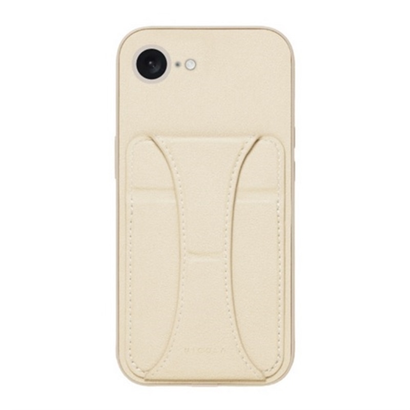 NATURAL design&nbsp;iPhone16e�Ή� �w�ʌ^�P�[�X�iNICOLA�j&nbsp;iP24SP-NIC01