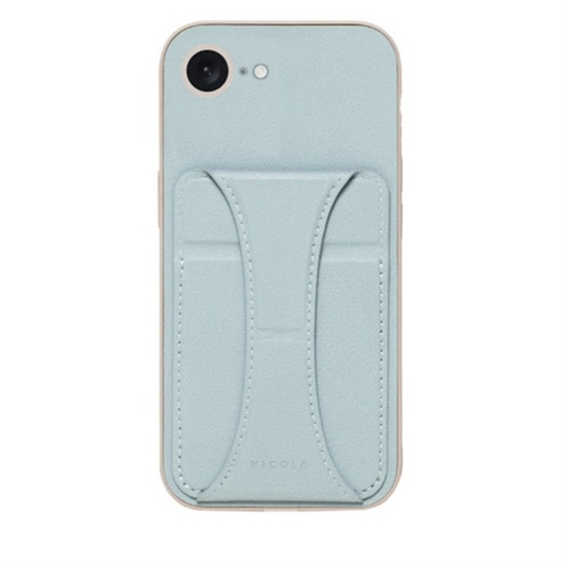NATURAL design&nbsp;iPhone16e�Ή� �w�ʌ^�P�[�X�iNICOLA�j&nbsp;iP24SP-NIC03