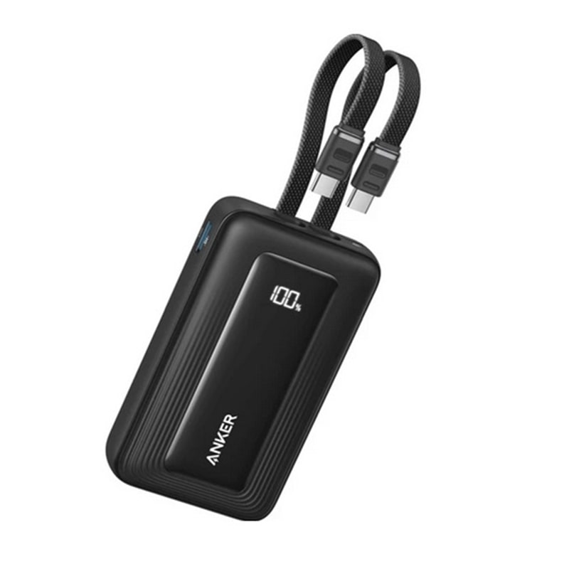 ANKER Zolo Power Bank (10,000mAh, 35W, Built-In Dual USB-CP[u) A1680N12