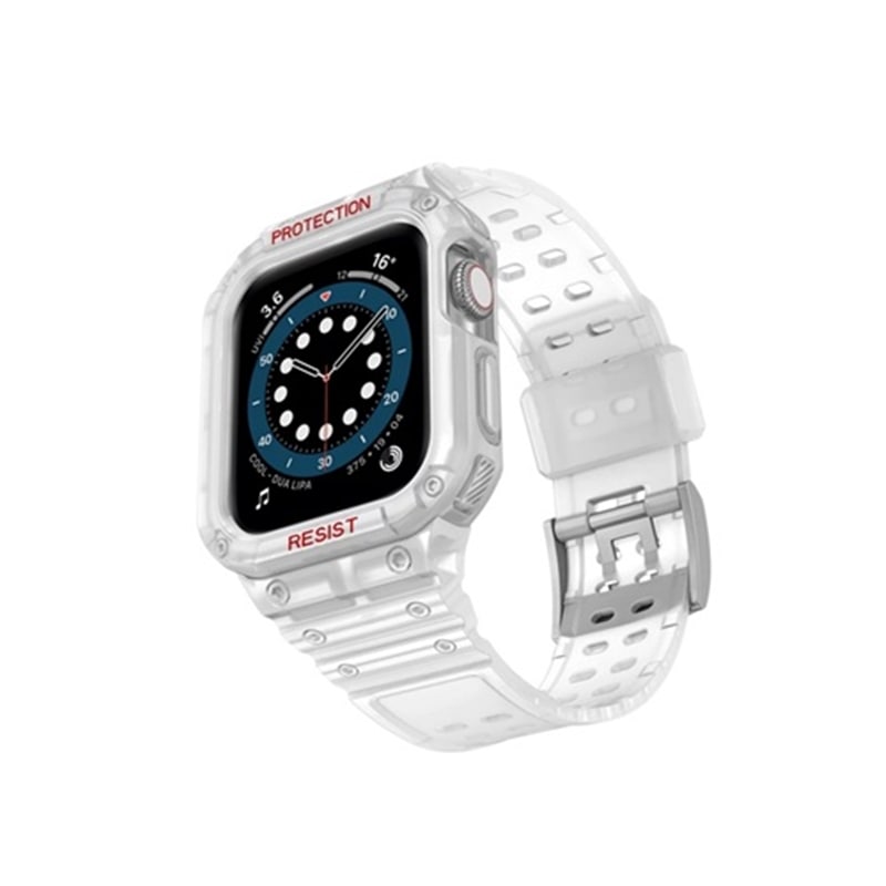 �b�n�b�n��������&nbsp;Apple Watch�Ή� �R�R�V���b�N�o���h&nbsp;1753-424445-CLEAR