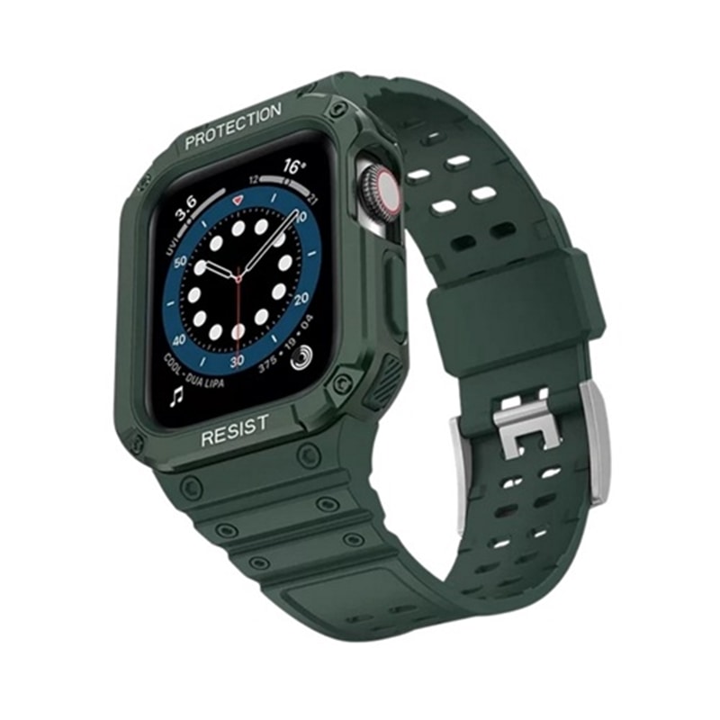 �b�n�b�n��������&nbsp;Apple Watch�Ή� �R�R�V���b�N�o���h&nbsp;1753-424445-GREEN