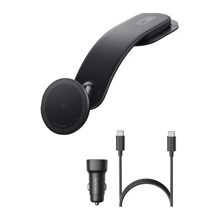 ANKER&nbsp;Nano Wireless Charger (MagGo, ���E���p�b�h) with Car Charger&nbsp;B2216N11